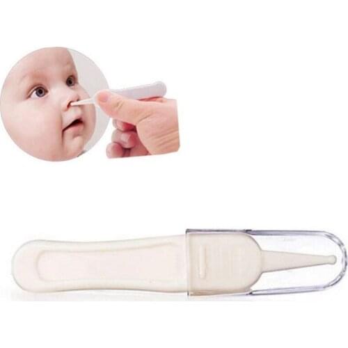 Newborn Safety Safe Care Infant Ear Nose Navel Plastic Tweezers Pincet Forceps Talheres Infantil Mamadeira Clips Pinza Chupetes