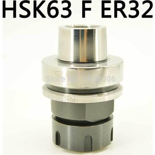 1 PCS ER32 HSK63 Toolholder Collet Chuck Tool Holder CNC Milling lathe Tool Holder G2.5 30000RPM for machine to cutting