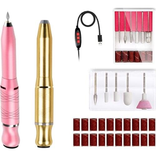 Electric nail drill Nail Set Sander Pedicure manicure Mill Cutter with Nail Bits Nail File Equipment nails accesorios