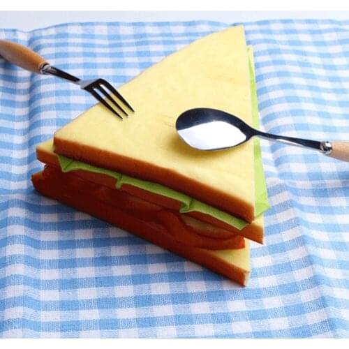 Simulation burger hotel bar cafe restaurant bakery store decor Vegetable beef ham sausage hamburger bun fake bread model props