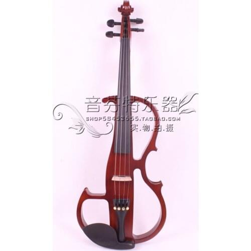 Quality electro-acoustic violin electronic violin solid wood red 8