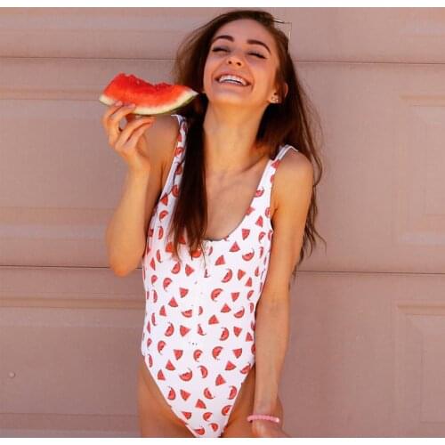 Sexy Swimsuit Swimwear Women High Waist swimming Bikini set Print Female Bandeau Thong Brazilian Biquini Bather Set Bathing Suit