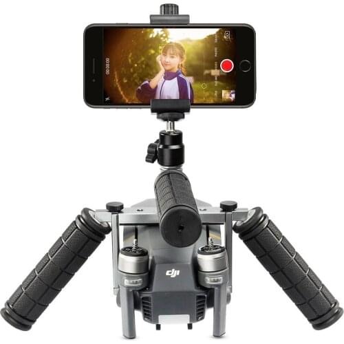 Cinema Tray Metal Dual Handheld Gimbal Camera Stabilizer Bracket Kit for DJI Mavic Pro,Action Video Cameras Accessories