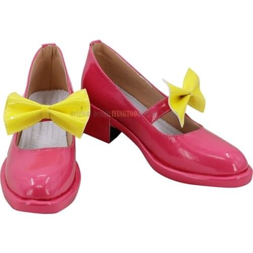 PriPara Manaka Laala Anime Characters Shoe Cosplay Shoes Boots Party Costume Prop