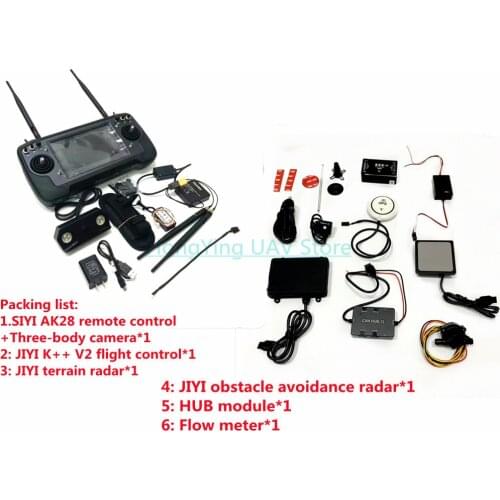 Original SIYI AK28 AI Enhanced remote Control with iUAV OS system 3-in-1 FPV with JIYI K++ flight control for agricultural drone