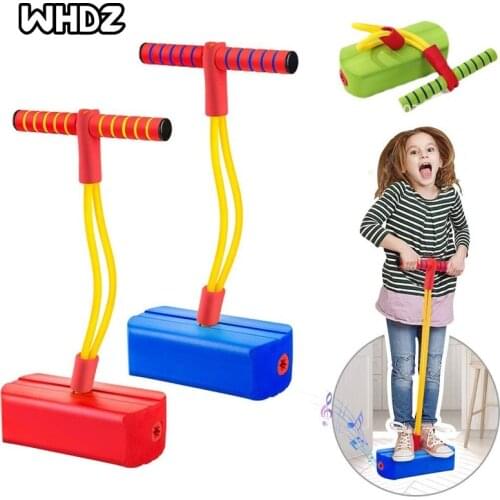 Foam Pogo Stick Jumper For Kids Indoor Outdoor Fun Sports Fitness Toddler Boys Girls Children Games Sensory Toys Great Gift