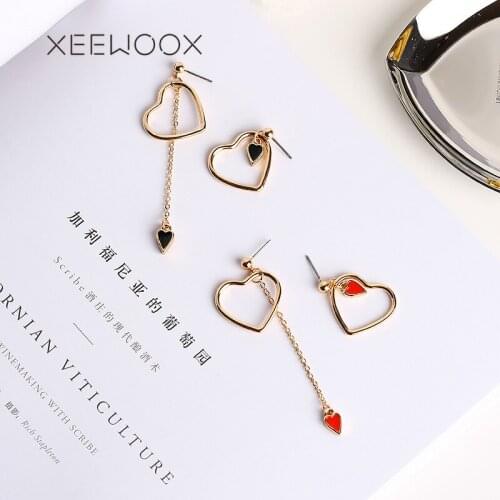 Heart Archery Cupid Long Tassel Bohemia Boho Cute Romantic Woman Girl Statement Drop Earring XEEWOOX New Creative Date Gift