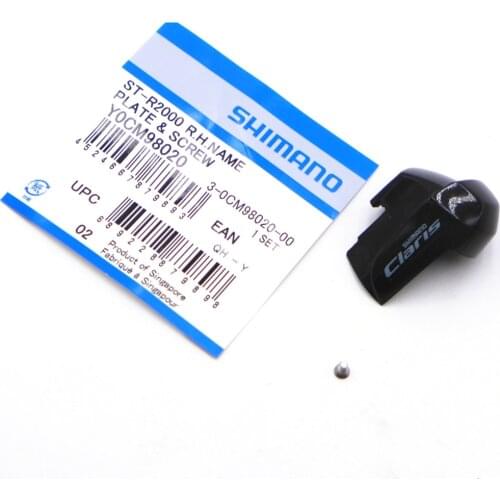 Shimano Claris R2000 Left / Right R H NAME PLATE and SCREW Left / Right Original parts