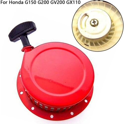 Recoil Pull Start Starter For Honda G150 G200 GV200 GX110 GX140 & GX160 Engine Generator Lawn Mower Replacement Parts