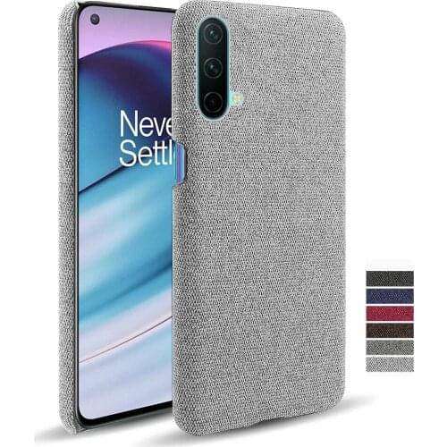 Cloth Texture Fit Case For OnePlus Nord CE N10 5G 9R 9E 8T Funda Luxury Febric Antiskid Cover For One Plus 8 9 5 6 7 T Pro Coque