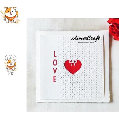 Love Bow Adornment Metal Cutting Dies Scrapbooking Stencil DIY Decorative Embossing Craft Die Cuts Card Making New Dies For 2020