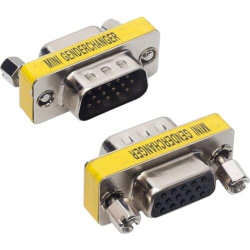 15 PINOUTS MALE/FEMALE CHANGER CONVERTER CONNECTOR