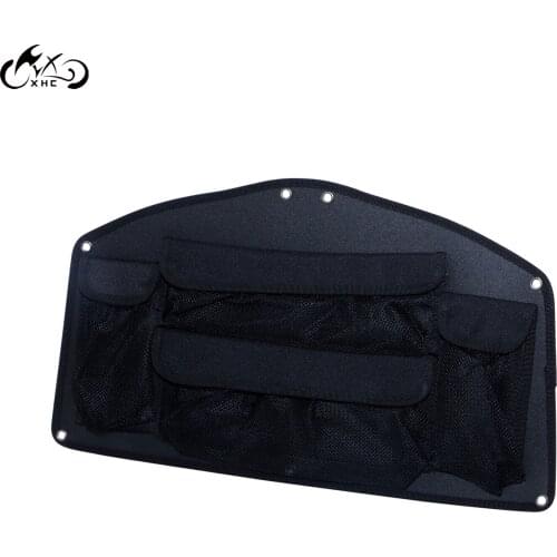Motorcycle Black Trunk Lid Organizer Bag Tool Bags Case For HONDA GOLD WING GL1800 Goldwing GL 1800 2001-2017