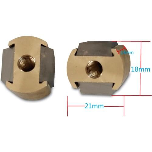EDM Conductive Block Assembly 21*18*14*M6mm 5pcs/lot