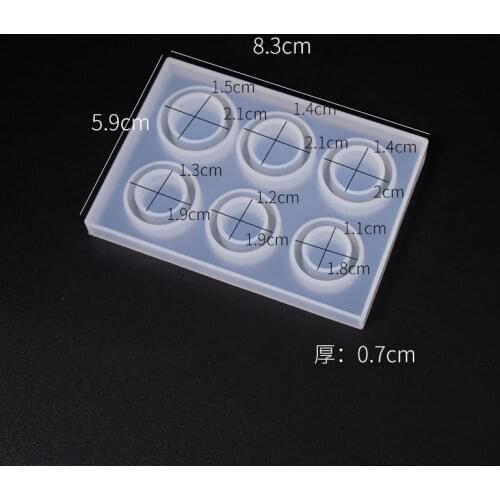 Finger Ring Silicone Mold Resin Mould For Jewelry Making DIY Tool Crafts Epoxy Resin Molds Resin Casting Mold