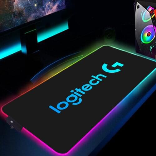 Mousepad RGB Logitech Gaming Pad Mouse Pad Large Oversize 900x400 Desk Mat Gamer Mousepad 80x40 Mousepad Gamer Accessories Pads