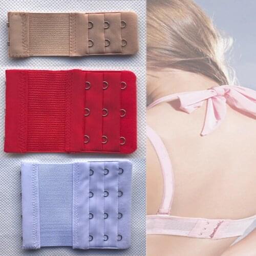 Hot 1PC Bra Extenders Strap Buckle Extension 2-4 Rows Clasp Straps Women Bra Strap Extender Sewing Tool Intimates Accessories