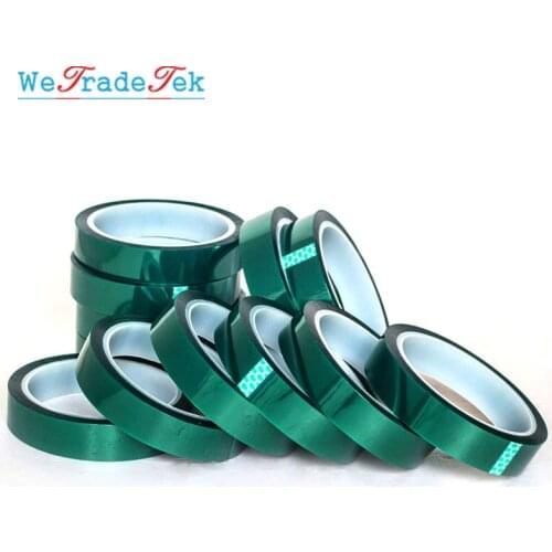 PET Green Tape High Temperature Insulation Shielding Tape for PCB Solder Plating Insulation Protection 33M