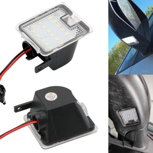 Car Door Welcome Light For Ford Focus 3 Kuga 2 S-Max WA6 2 Mondeo 4 5 Grand C-max 2 Escape LED Under Side Mirror Puddle Light