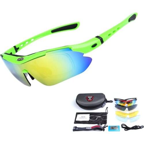 Polarized Glasses 5 Lens With Original Box Tactical Army Goggles UV400 Protection Military Outdoor Sports Cycling Sunglasses