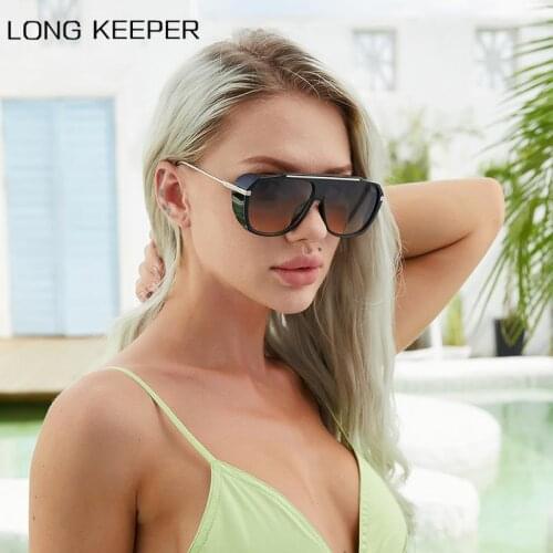 Woman Steam Punk Sunglasses Metal Retro oval Sun Glasses For Men Women Brand Designer Male Vintage Oculos De Sol Unisex steam