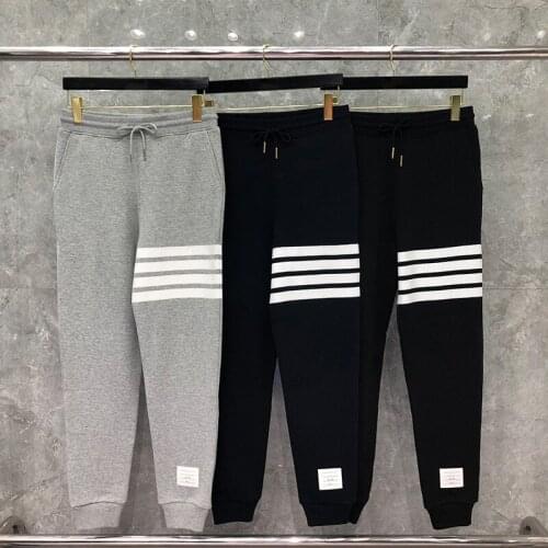 2021 Fashion Brand Sweatpants Men Women Pure Cotton Casual Sports Trousers Thick Plush Winter Mens Jogger Track Pants