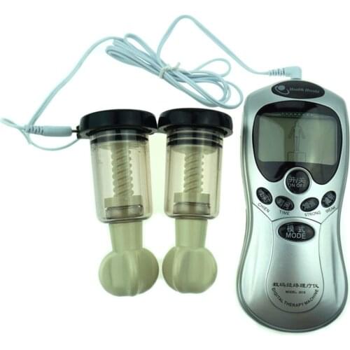 SUPER Suction Cup Electronic Breast Enhancer Enlarger Enlargement Massager Healthy Women Breast Massage