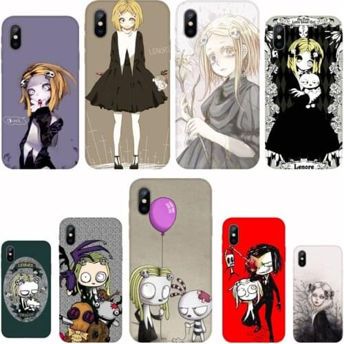 Funny Lenore Coque Shell Phone Case For iphone 12 5 5s 5c se 6 6s 7 8 plus x xs xr 11 pro max