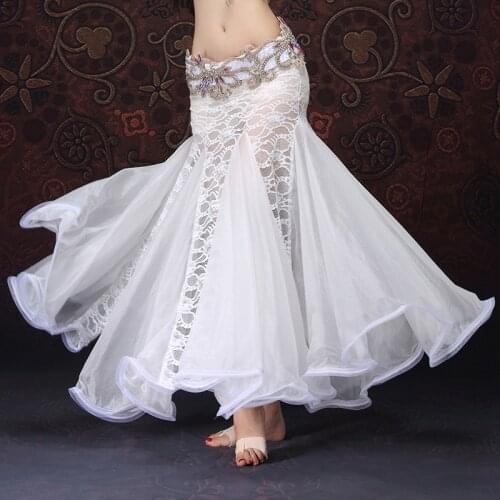 Lace Belly dance skirt for Women package hip skirt Performance skirt