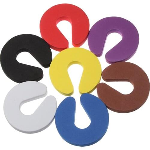 1pcs Baby Safety Locks Children Protection Eva C Shape Security Cabinet Locks Door Clip Kids Finger Safe Soft Foam Door Stopper