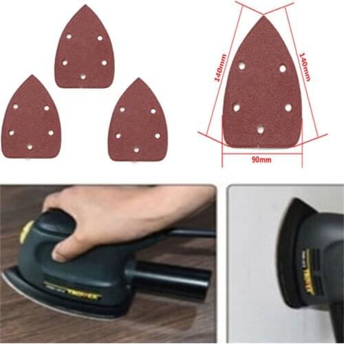 5X Sanding Pads for Black and Decker Mixed Mouse Sander 40 ~ 1000 Grit Sandpaper