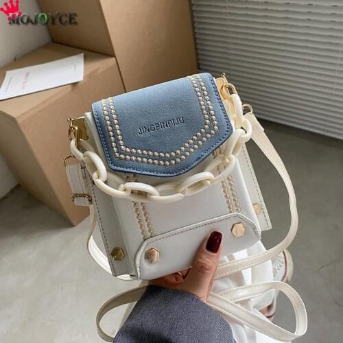 Fashion Simple Small Bag Women Designer Handbag 2020 High-quality PU Leather Chain Mobile Phone Shoulder Bags