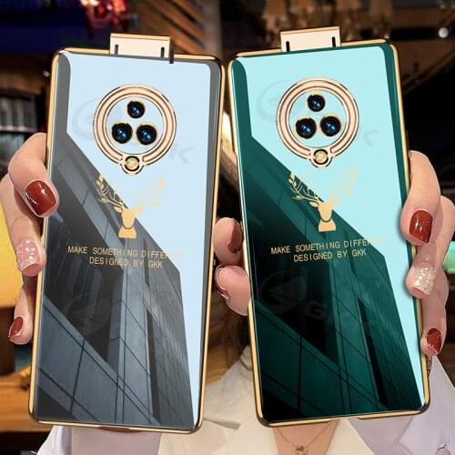 Plating Elk Pattern lifting Soft Case For Vivo NEX UD 2 3 Case Anti-knock Protection Ultra-thin Cover For Vivo NEX UD 2 3 Coque