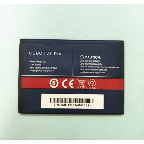 New Mobile phone battery for CUBOT J3 Pro battery 2800mAh