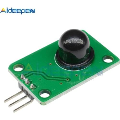 1Pcs Pyroelectric Infrared Sensor Human Body Detecting PIR Motion Sensor Module For Arduino MCU Board Module 120 Degree