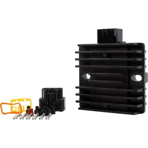 Voltage Regulator Fits For Yamaha Royal Star 1300 | V Star 1100 | YZF R6 1999-2016 Black Voltage Regulator Rectifier