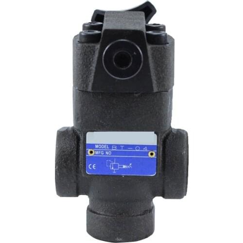BT-04 tube-mounted relief valve 1/2 pilot relief valve relief valve