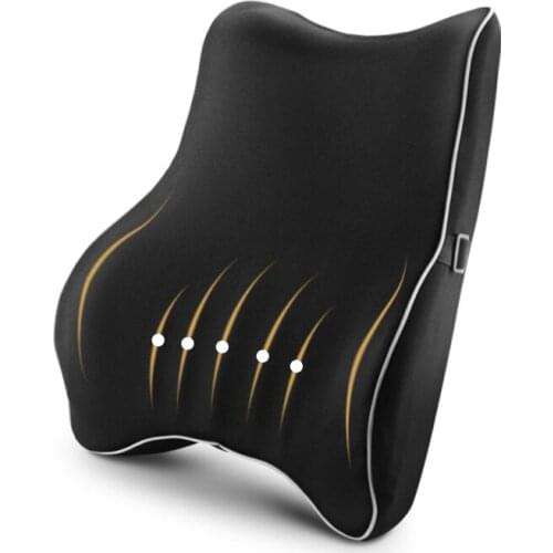Office car lumbar pillow Lumbar support memory foam lumbar pillow Relieve back pain Correct the back Care for the lumbar spine
