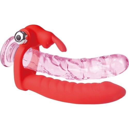 Mens Strap on Dildo Vibrator Double Penetration Cockring Butt Plug Anal Beads Dildo Strap On Anus Plug G spot Vibrator Sex Toys