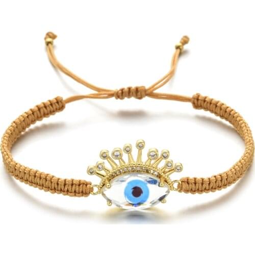 ZMZY Boho New Charms Turkish Evil Eye Bracelets Women Greek Eye Armband Simple Jewelry Beaded Pulseras Accessories