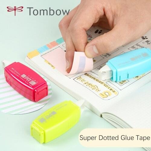 1pc TOMBOW Dotted Glue Tape Card Making Decorative Scrapbook Photo Album DIY Tools for Student Double Sided Tape