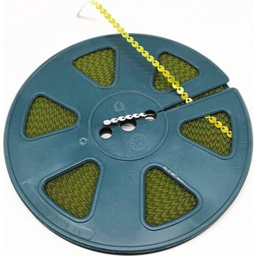 12pcs Garments Accessories Two Side Sequins (8820) Length 95meters/ reel Side Hole 5mm Sequins Reel