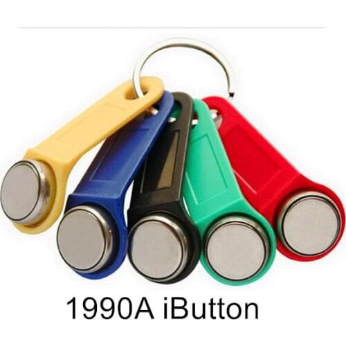 50 pcs/lot) TM1990A Dallas iButton TM Card Key Tag DS1990A F5 Non Magnetic for Access Control Electronic Lock