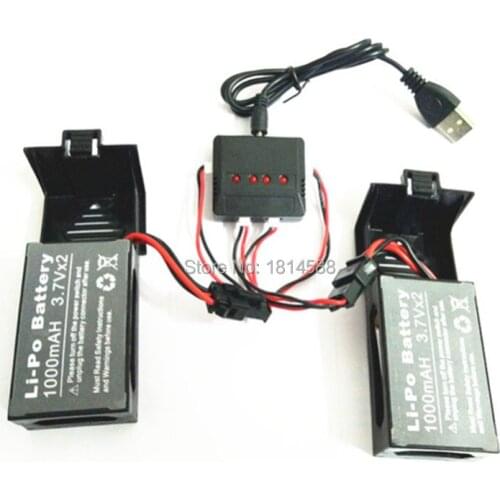 UDI U818S axis aircraft accessories remote control aircraft battery charger and charge USB 1 charge 2 Balance Charger Kit
