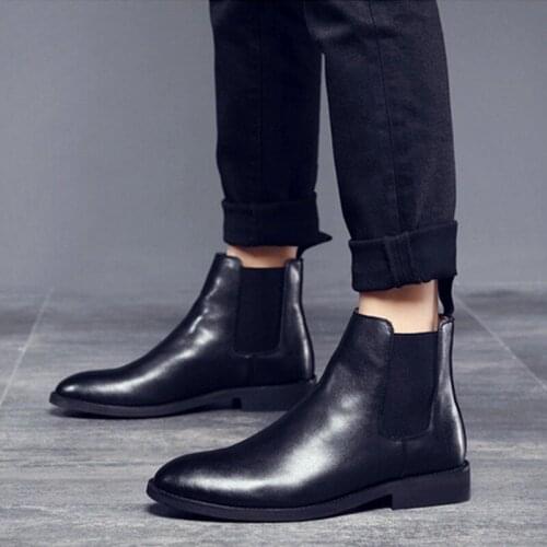 Мужские ботинки челси Aurinkolasit China At AliExpress