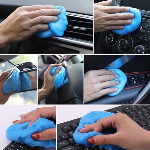 Car Accessories Interior Magic Dust Cleaner Compound Super Clean Slimy Gel for Phone Laptop Pc Computer Keyboard