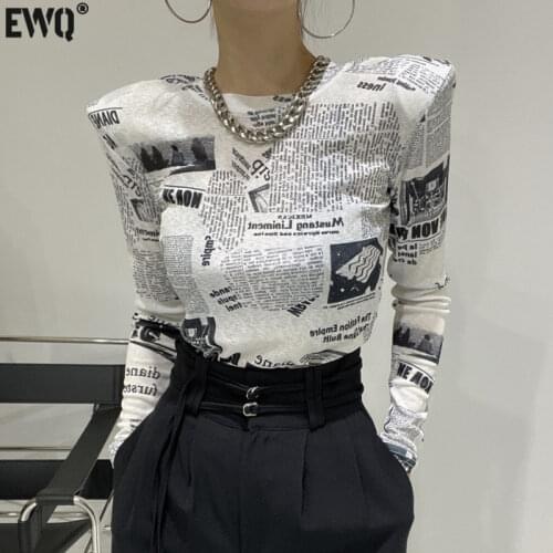 Женские футболки с длинным рукавом EWQ China At AliExpress