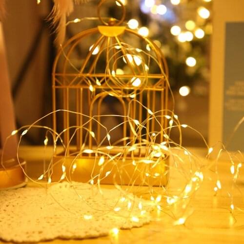 Festoon Led Light Christmas Lights Decoration Fairy Lights Battery Garden Garland Holiday Lighting Waterproof USB Power New Year