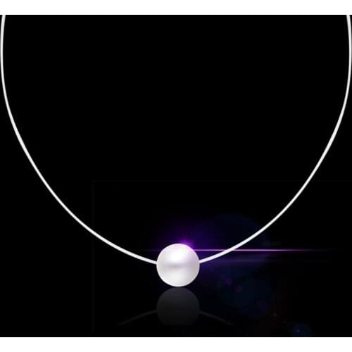 Crystal Bal Pendant Necklace High Quality 925 Sterling Silver Hot Sale Best Birthday Gift for Lover Party Accessory