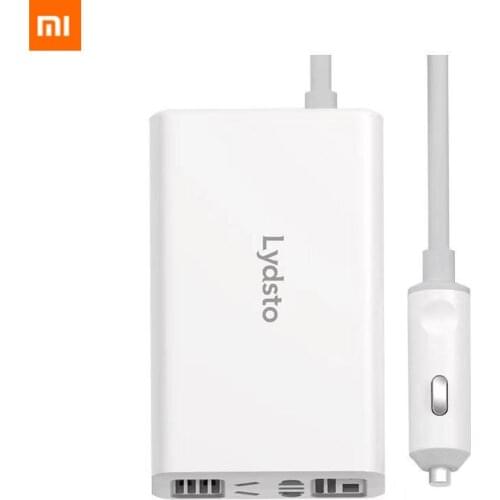 Youpin Lydsto Car Inverter Standard 12V To 220V 100W High Power Output Five-Hole Socket Inverter De Coche